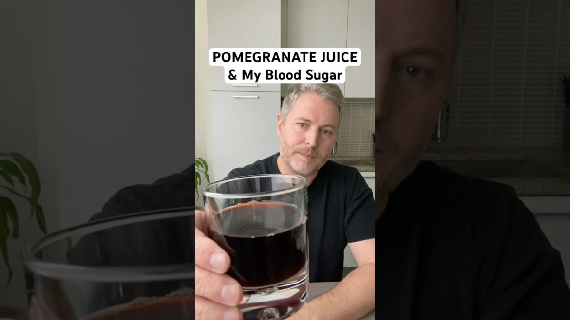 Pomegranate juice and my blood sugar. #BloodSugar #Glucose #insulinresistant1 #pommegrannatejuice Pomegranate juice and my blood sugar. #BloodSugar #Glucose #insulinresistant1 #pommegrannatejuice