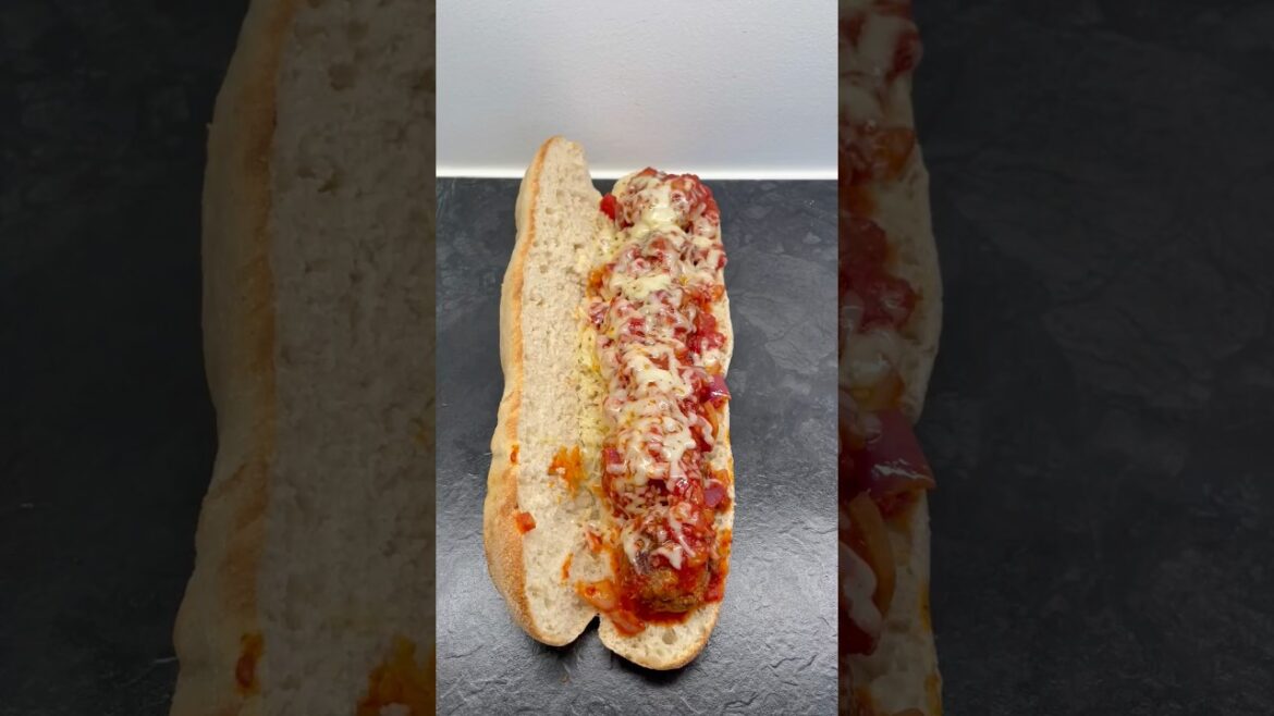 Homemade Meatball Sub