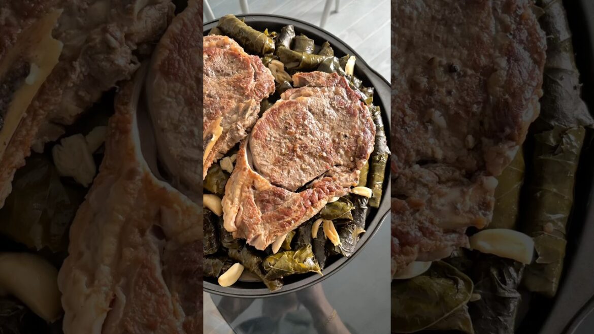 Middle Eastern Stuffed Grape Leaves – Warak Enab #stuffedgrapeleaves #middleeasternrecipes #recipe Middle Eastern Stuffed Grape Leaves - Warak Enab #stuffedgrapeleaves #middleeasternrecipes #recipe