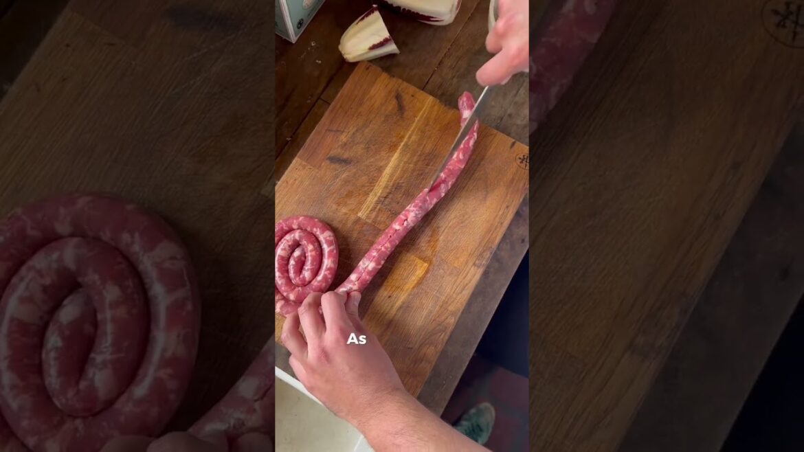 Risotto al radicchio e Salsiccia