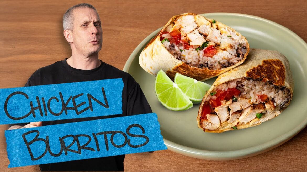 Chicken Burritos Better Than Takeout