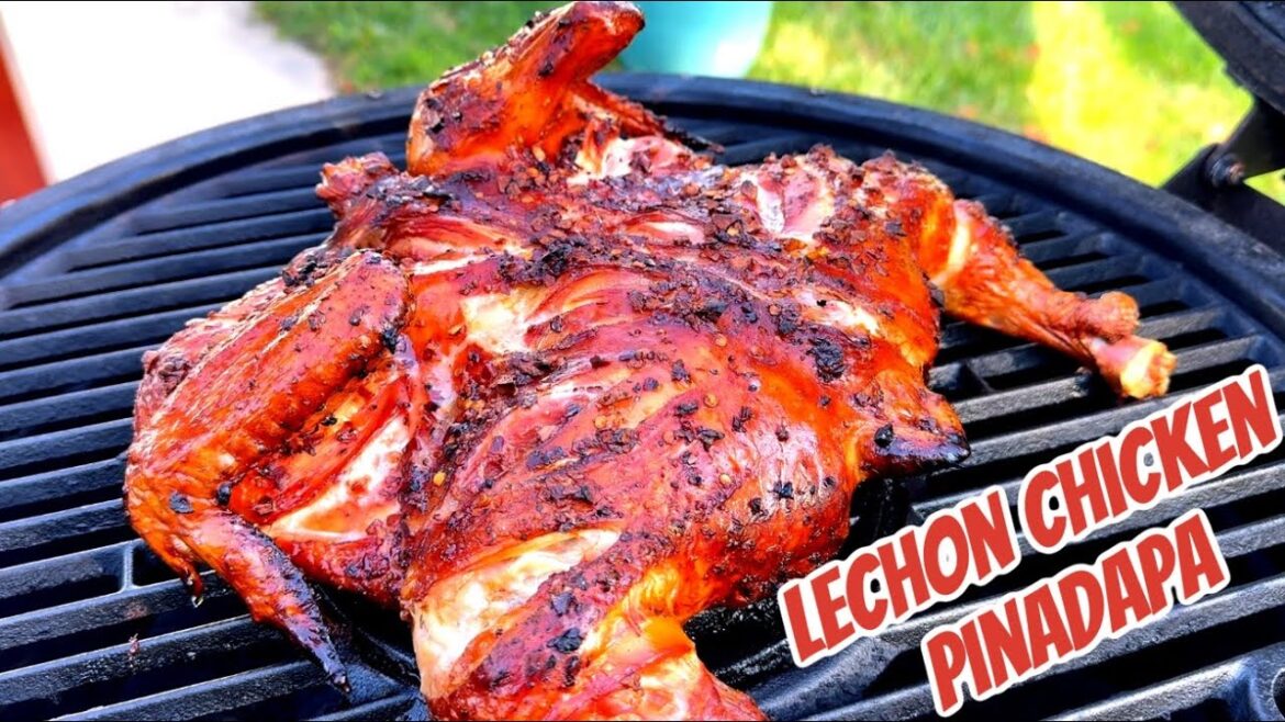 LECHON MANOK PINADAPA | ROASTED BUTTERFLY CHICKEN LECHON MANOK PINADAPA | ROASTED BUTTERFLY CHICKEN