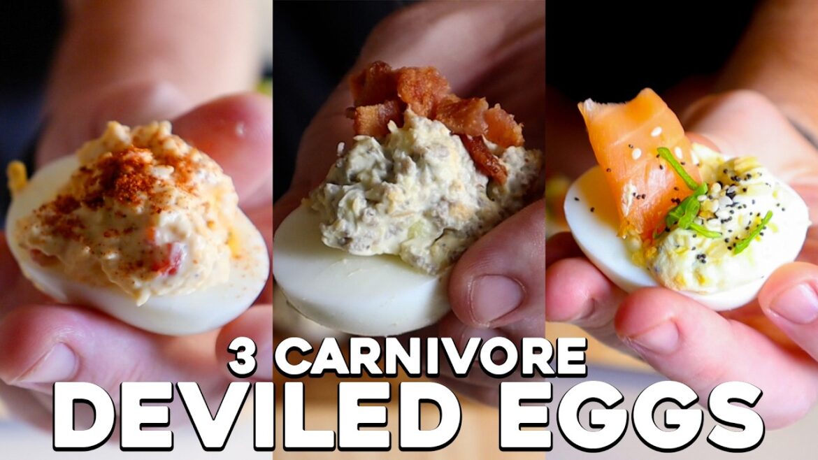 3 Carnivore Deviled Egg Recipes 3 Carnivore Deviled Egg Recipes