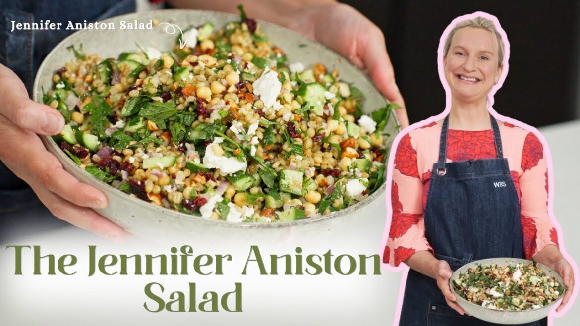 My Take on the Famous Jennifer Aniston Salad | Fresh, Balanced & So Addictive