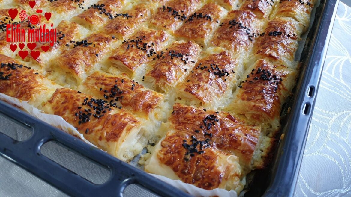 NO DOUGH ROLLING EASY BOREK RECIPE