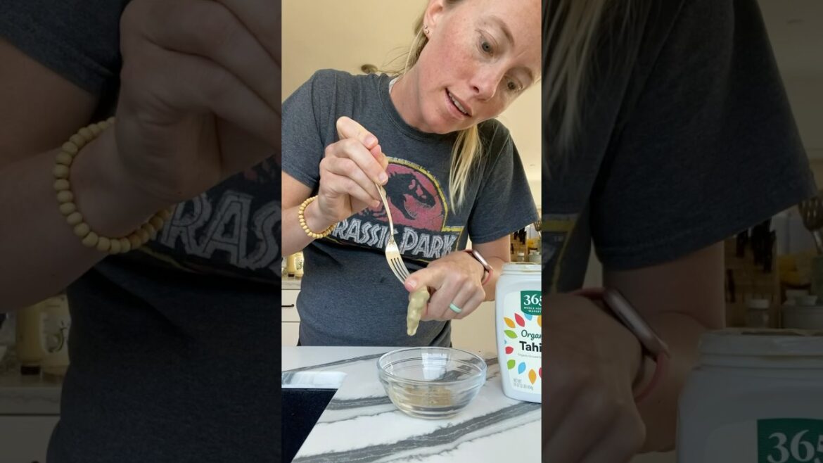 What to do with tahini…