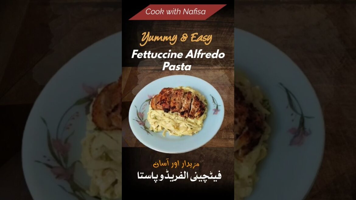 How to make yummy and easy fettuccine alfredo pasta at home #pastarecipe #fettuccinealfredo How to make yummy and easy fettuccine alfredo pasta at home #pastarecipe #fettuccinealfredo