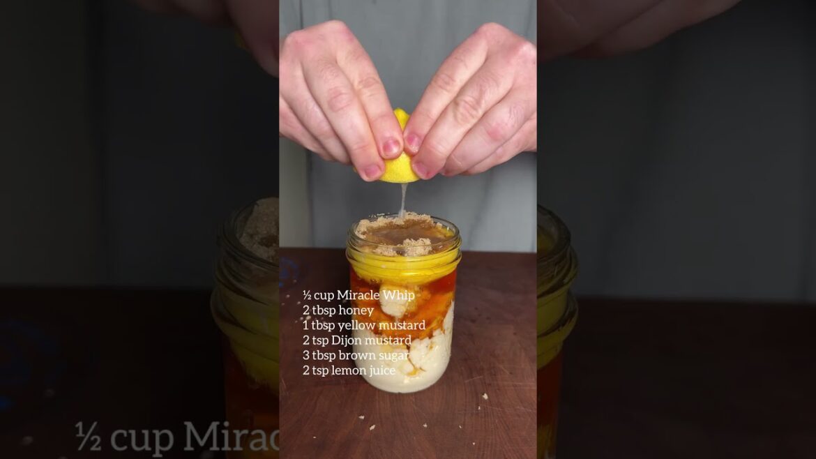 Homemade Chick-Fil-A Honey Mustard with Chicken Tenders #cooking#steakcuts #cookingbeef#turkeybacon