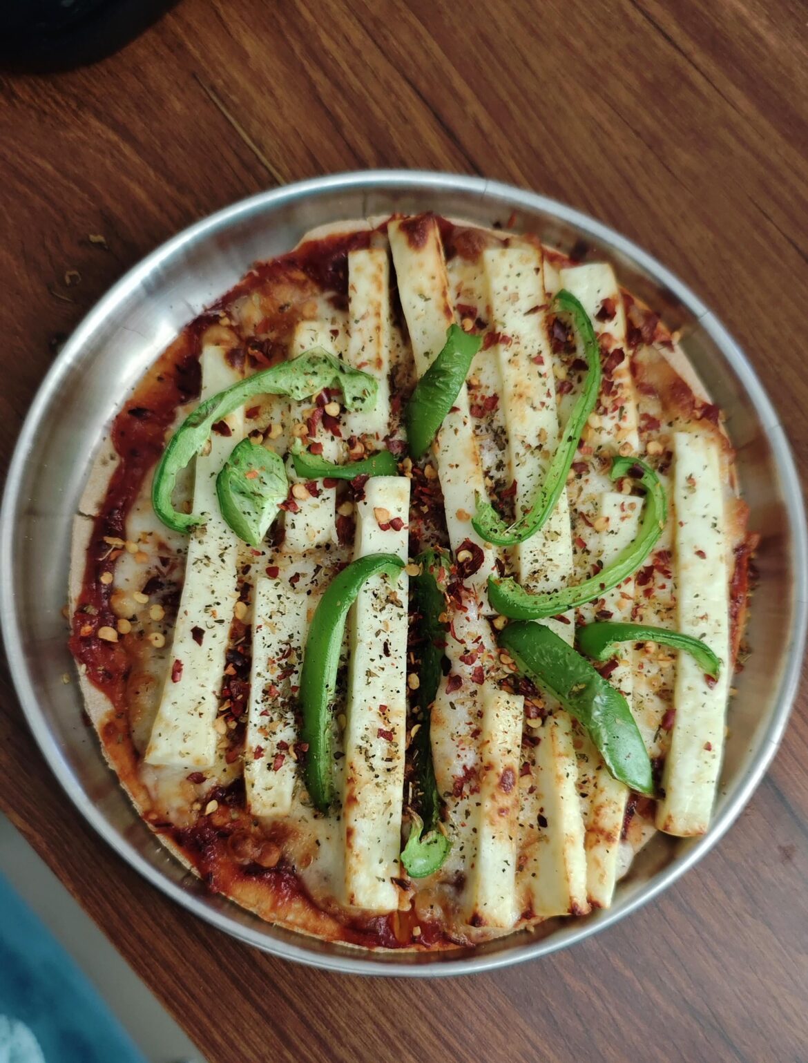 My ~600cals simple pizza.