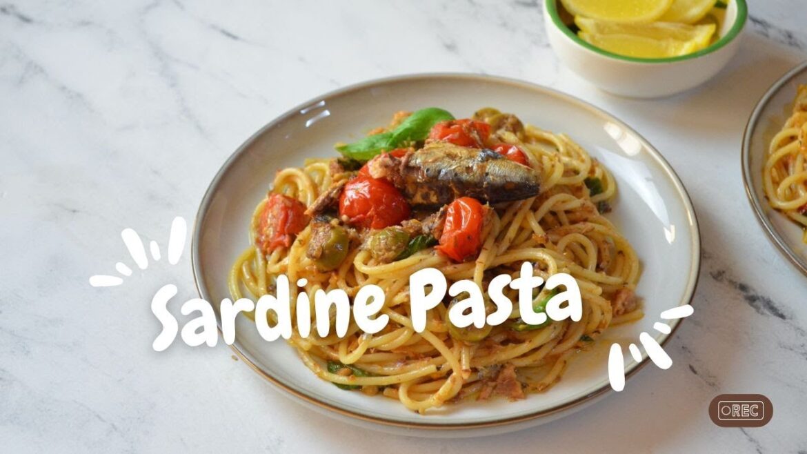 Easy Sardine Pasta Easy Sardine Pasta