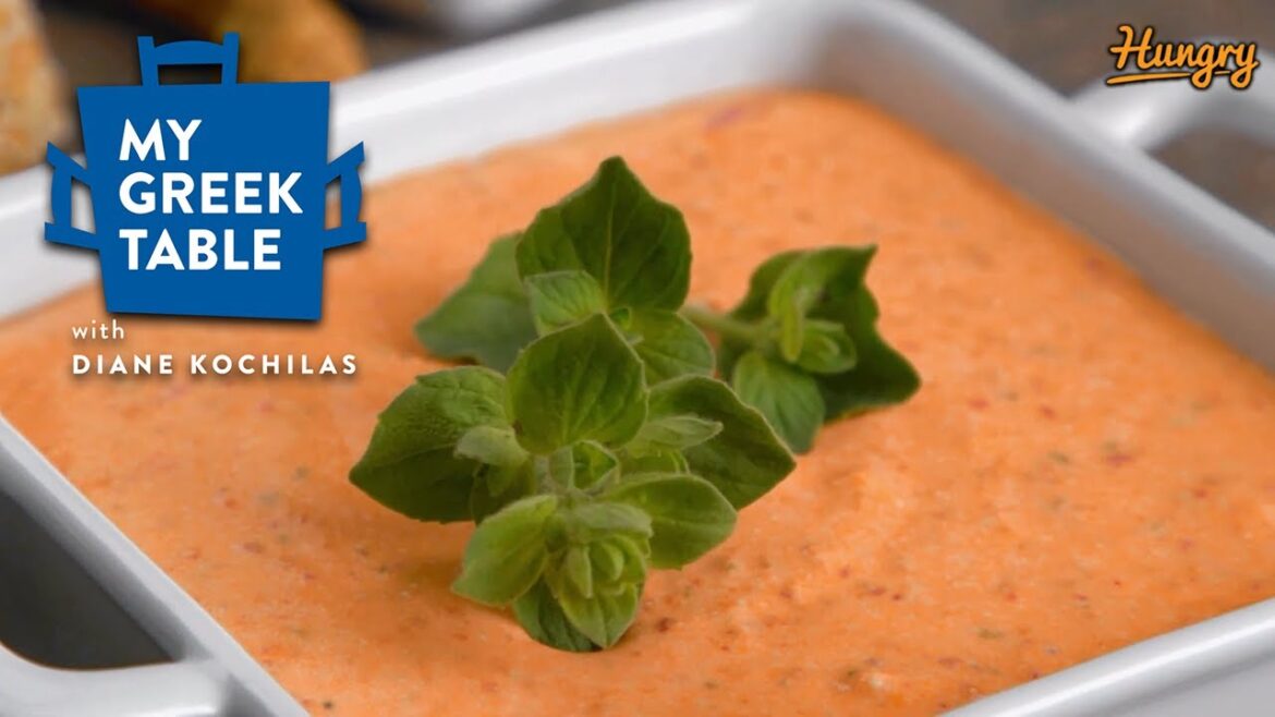 Ktipiti Feta Fire Dip | My Greek Table with Diane Kochilas Ktipiti Feta Fire Dip | My Greek Table with Diane Kochilas