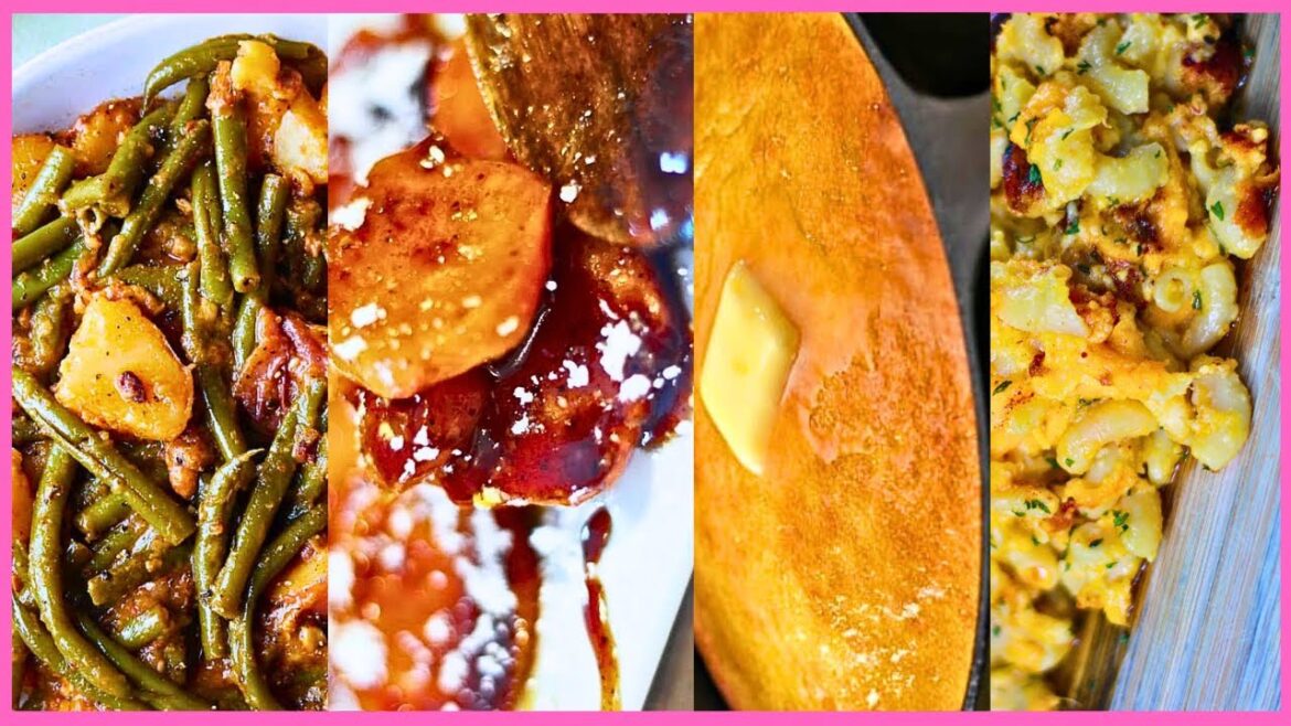 DELICIOUS FOOD RECIPES | 3 Southern SOUL FOOD Side Dishes | CHICKEN STEW RECIPE