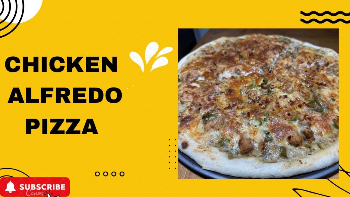 Chicken Alfredo Pizza | Kitchen With Fehmina Chicken Alfredo Pizza | Kitchen With Fehmina