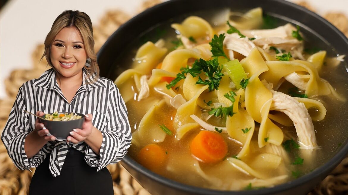 How to make a Homemade CHICKEN NOODLE SOUP You’ll Crave Every Time!