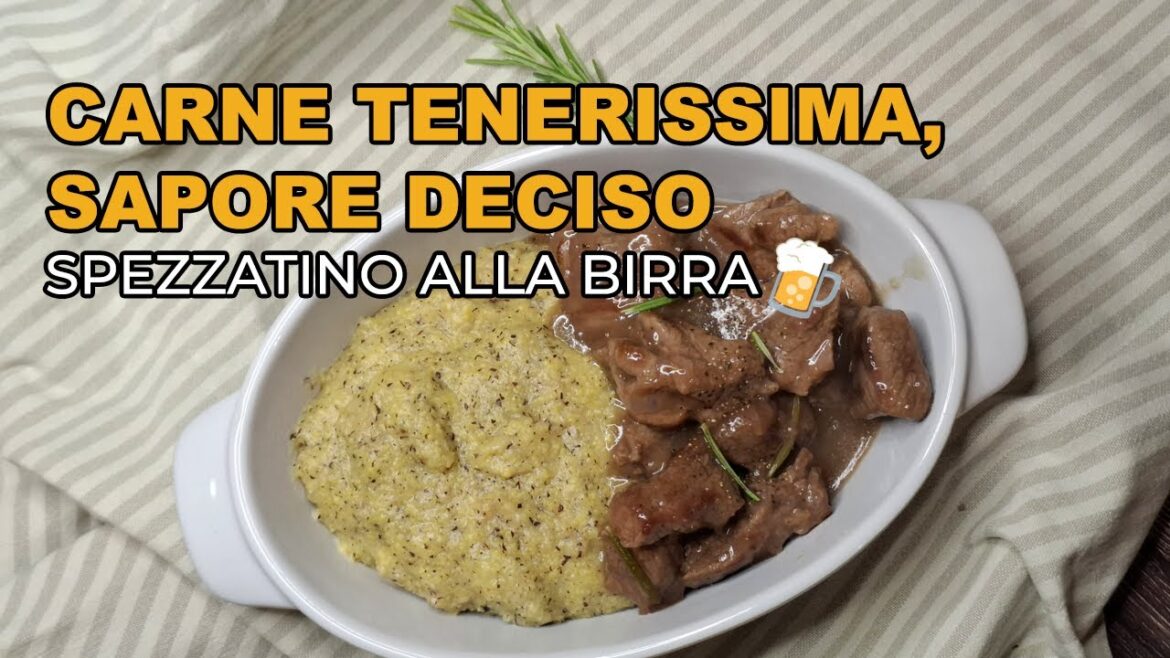 Spezzatino alla birra: carne tenerissima e sapore unico! Spezzatino alla birra: carne tenerissima e sapore unico!