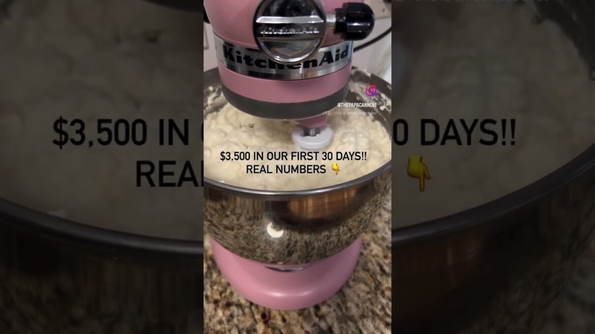 750 cannoli filled, 26 inquires, $3,500 in bookings and 5 unforgettable events on the calendar!!