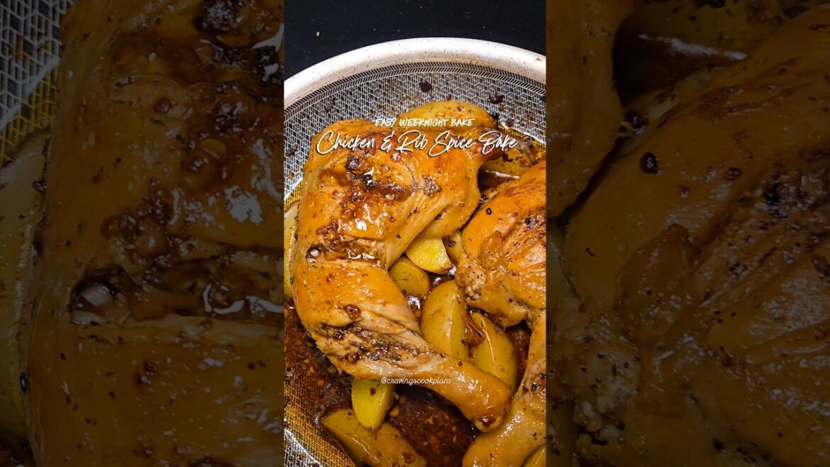 Minimum ingredients. Juicy chicken. Cozy dinner | Chicken & Rib Spices Chicken Bake