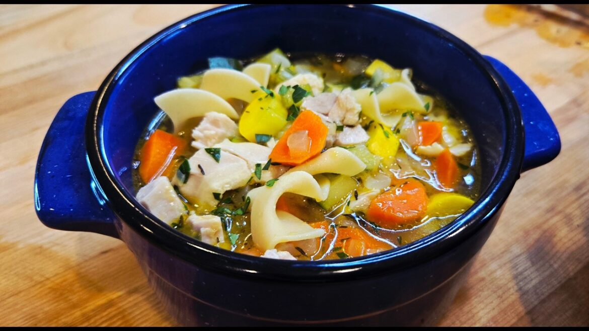 Upgraded Chicken Noodle Soup: A Beginners Guide to Adding Veggies. Upgraded Chicken Noodle Soup: A Beginners Guide to Adding Veggies.