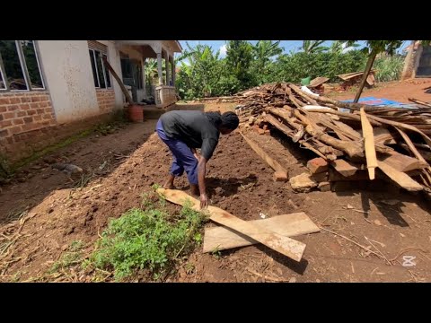 African Village Life : Starting a Vegetable Garden In The Compound African Village Life : Starting a Vegetable Garden In The Compound