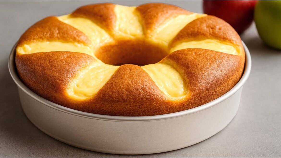 Der berühmte italienische Apfelrahmkuchen, der die Welt begeistert!