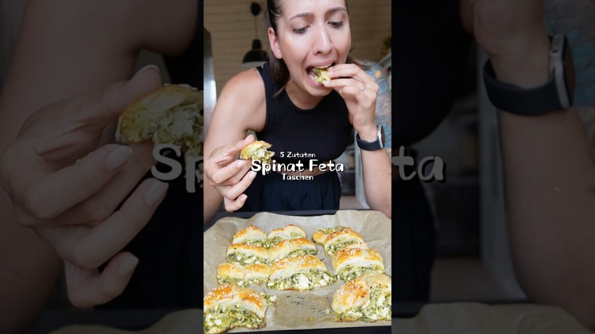 Spinat Feta Taschen Spinat Feta Taschen