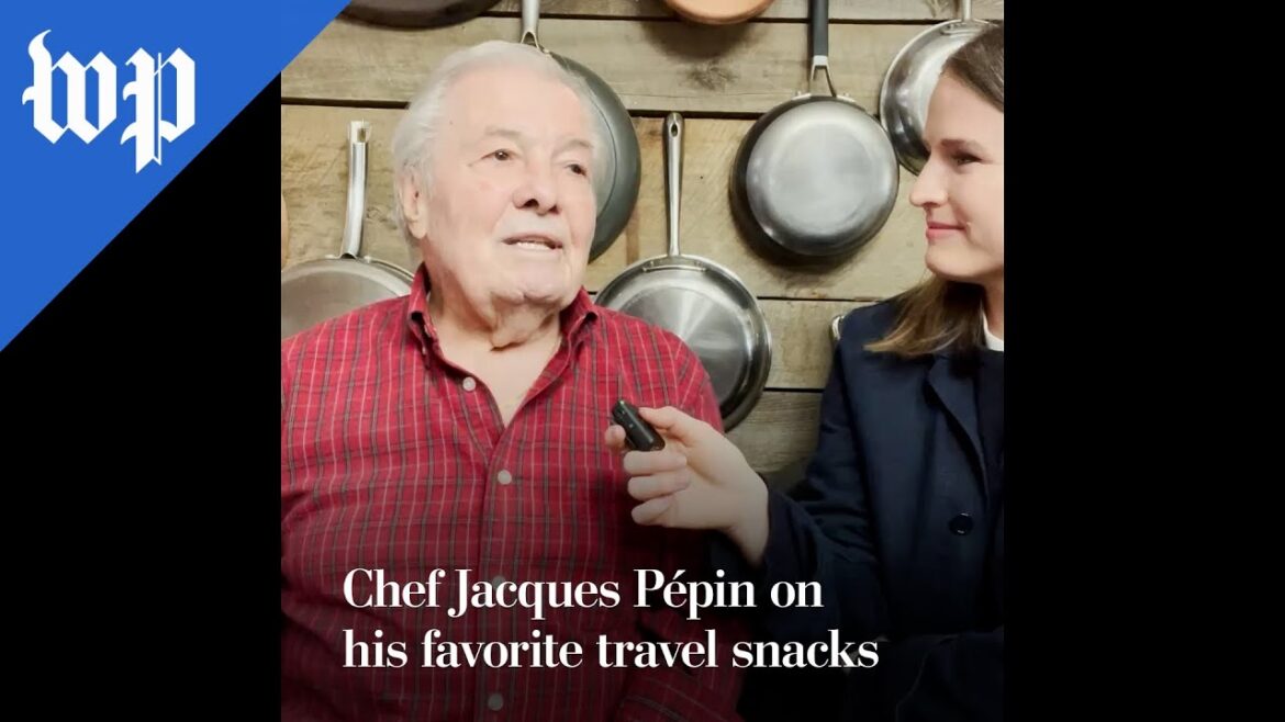 Jacques Pépin on his favorite travel snacks