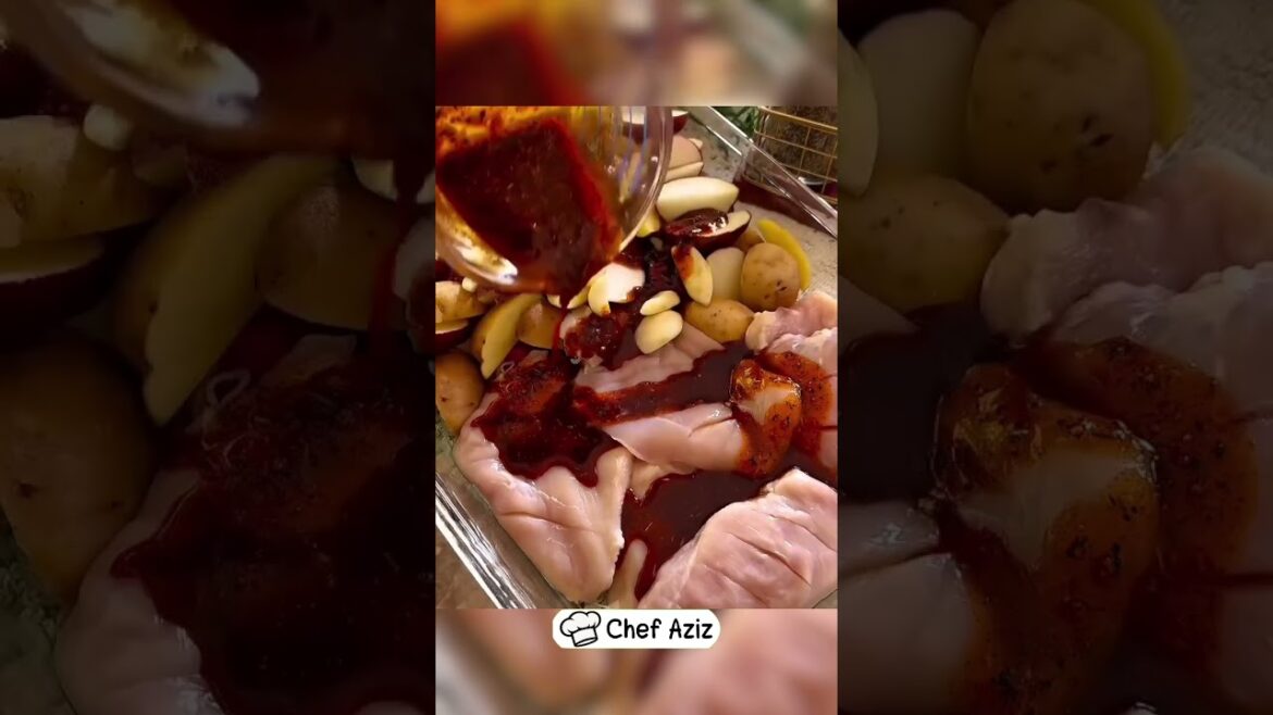 Greek Lemon chicken and potatoes #food