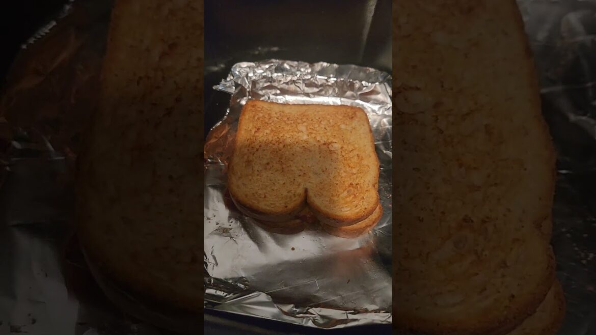 Midea air fryer grilled cheese