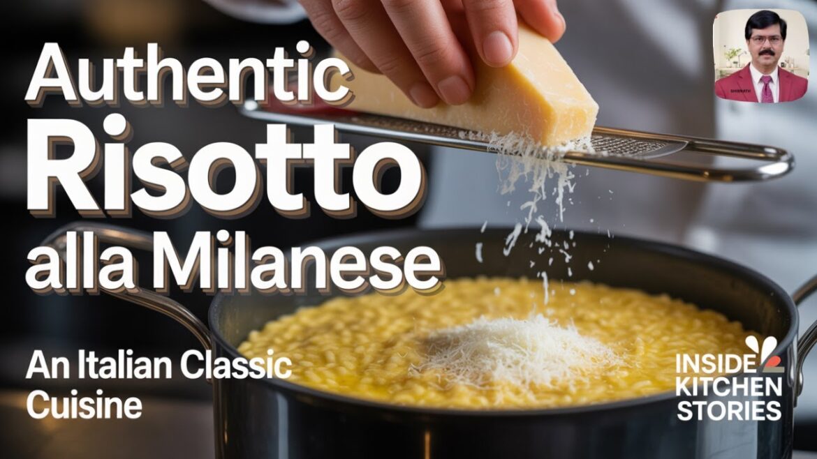 Authentic Risotto alla Milanese: An Italian Classic Cuisine