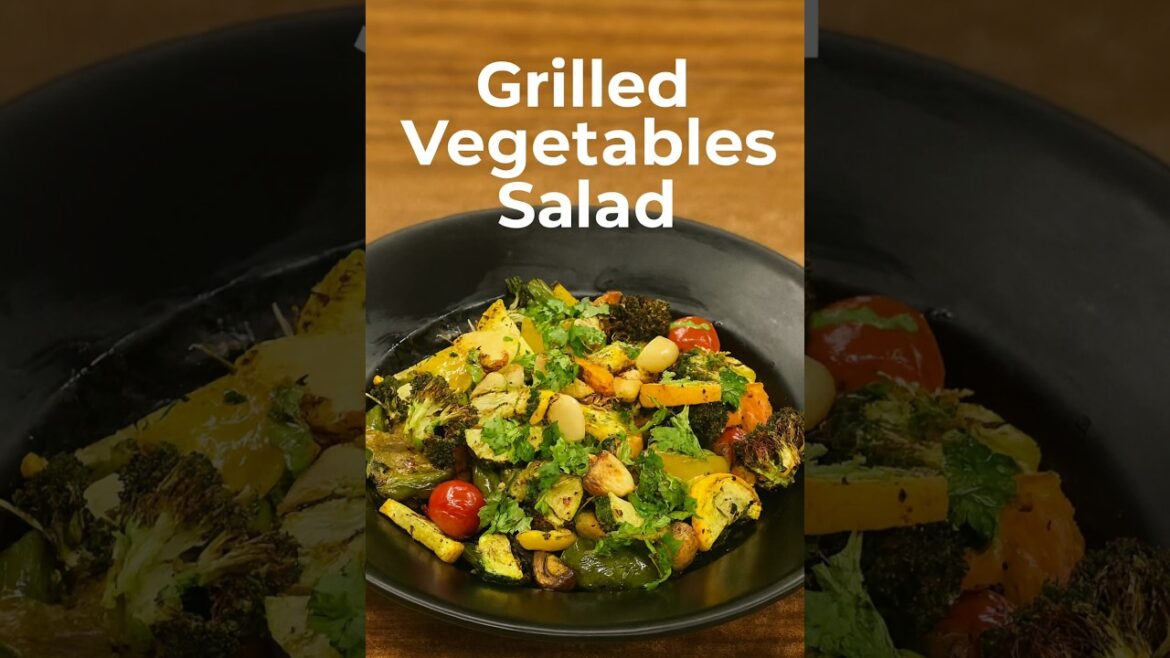 Grilled Vegetables Salad | Akshay grilled vegetables salad #salad #food #shortsfeed #recipe #shorts Grilled Vegetables Salad | Akshay grilled vegetables salad #salad #food #shortsfeed #recipe #shorts
