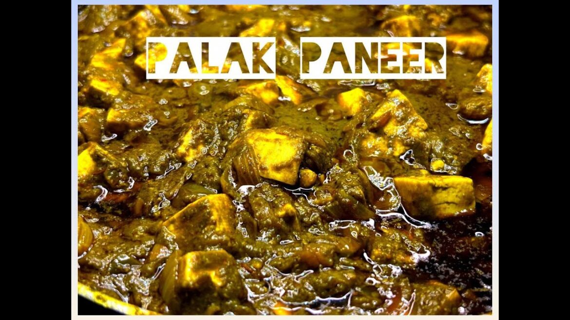 Palak Paneer Recipe | Dhaba Style Palak Paneer | Creamy Spinach Paneer Curry | Easy Indian Dinner
