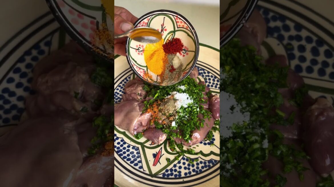 Fegatini di pollo con olive “alla marocchina” Fegatini di pollo con olive “alla marocchina”