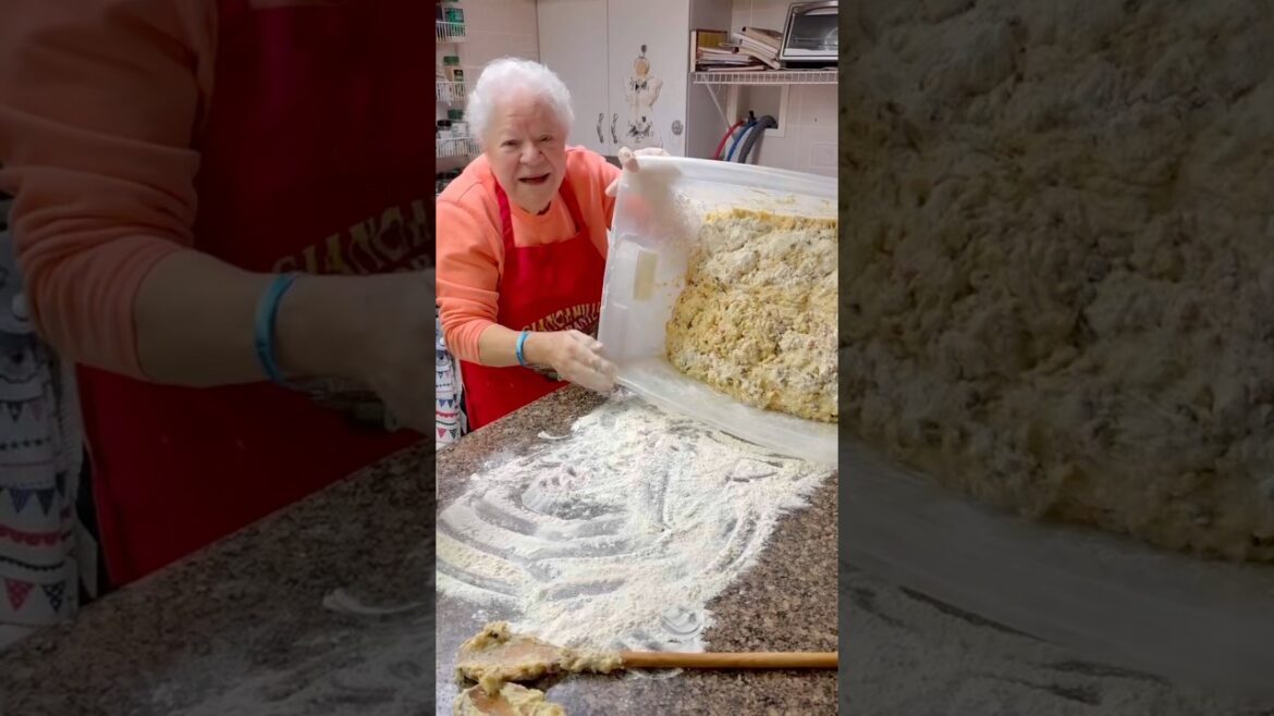 Part 1 of Nonna’s Legendary Panettone #nonna #italianbread #panettone