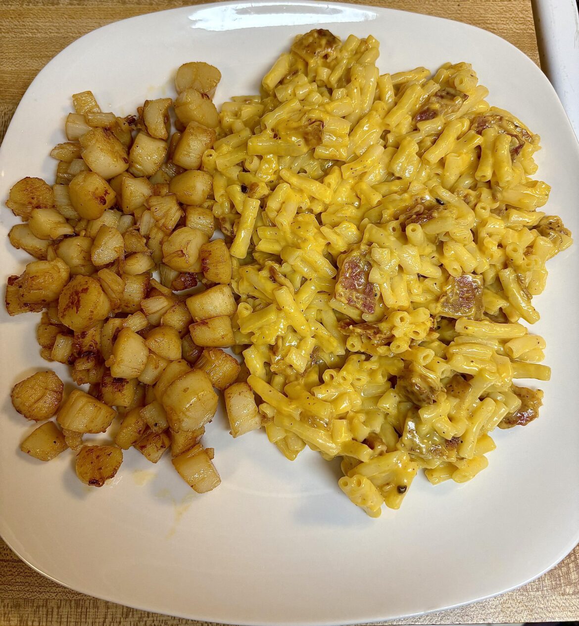 Scallop Scampi & Bacon Mac