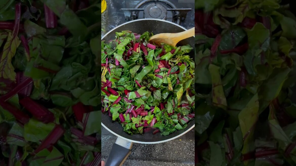 Sautéed Beet Greens Recipe | Easy & Delicious Way to Use Beet Stems #recipe #healthy Sautéed Beet Greens Recipe | Easy & Delicious Way to Use Beet Stems #recipe #healthy