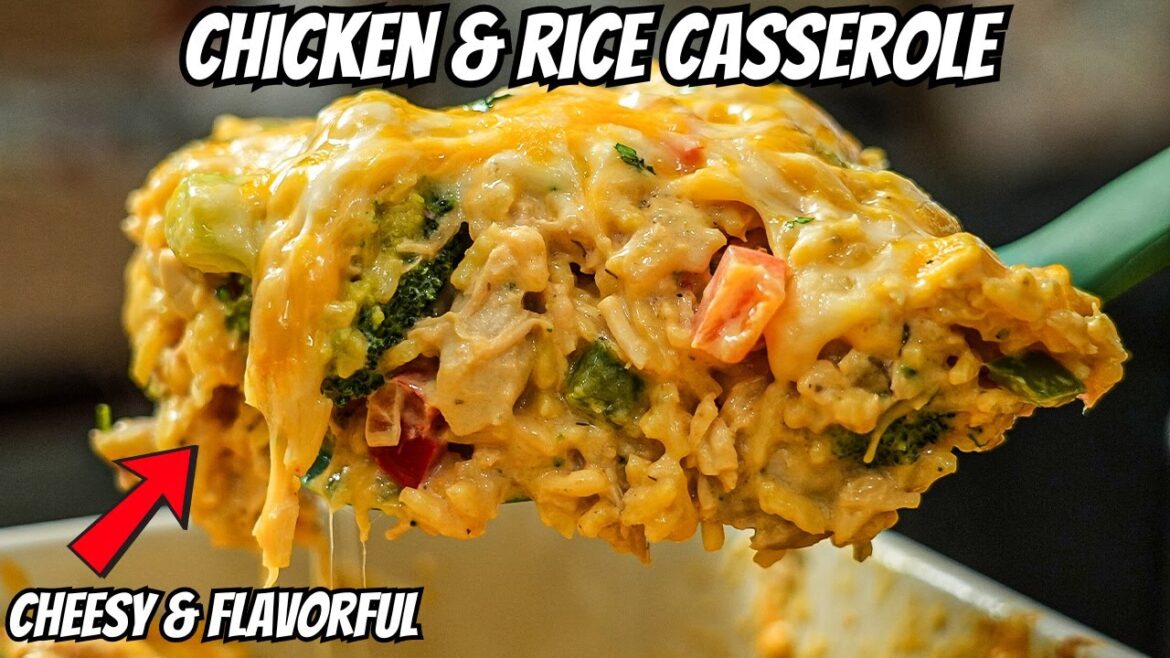 Delicious Chicken & Rice Casserole | The Perfect Weeknight Dinner Recipe Delicious Chicken & Rice Casserole | The Perfect Weeknight Dinner Recipe