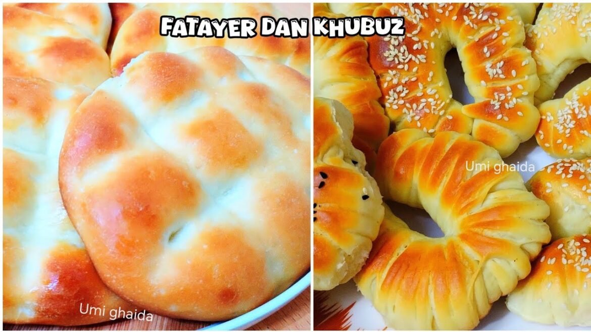 2 RESEP ROTI ARAB FATAYER DAN KHUBUZ MAKANAN SEHARI2 DIARAB‼️ 2 RESEP ROTI ARAB FATAYER DAN KHUBUZ MAKANAN SEHARI2 DIARAB‼️