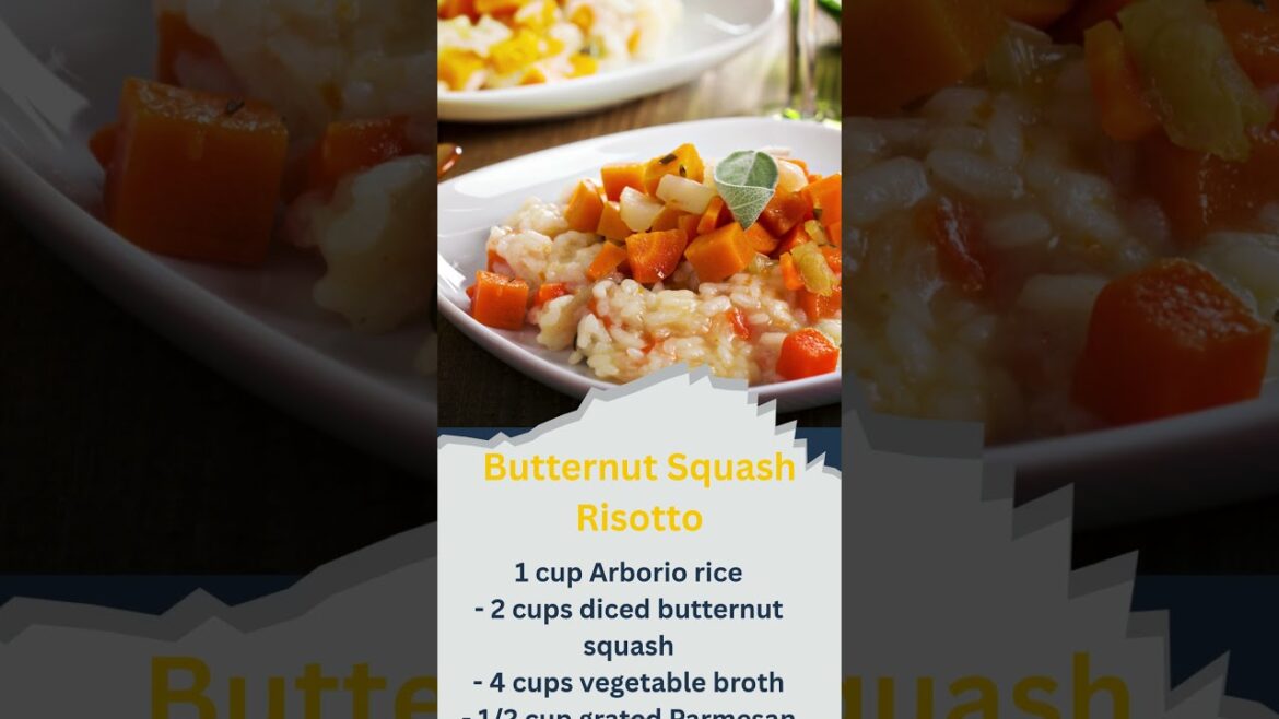 Butternut Squash Risotto  #fallflavors #fallrecipe #october2025 Butternut Squash Risotto  #fallflavors #fallrecipe #october2025