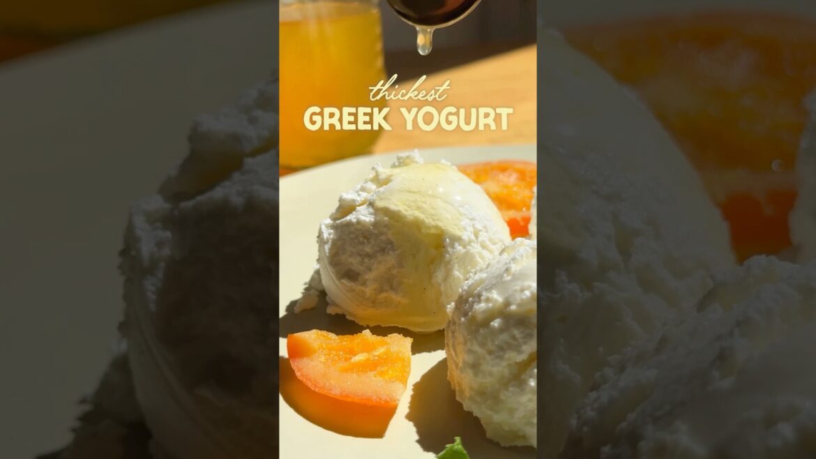 I Tried Straining my Greek Yogurt #greekyogurt #yogurt #recipe