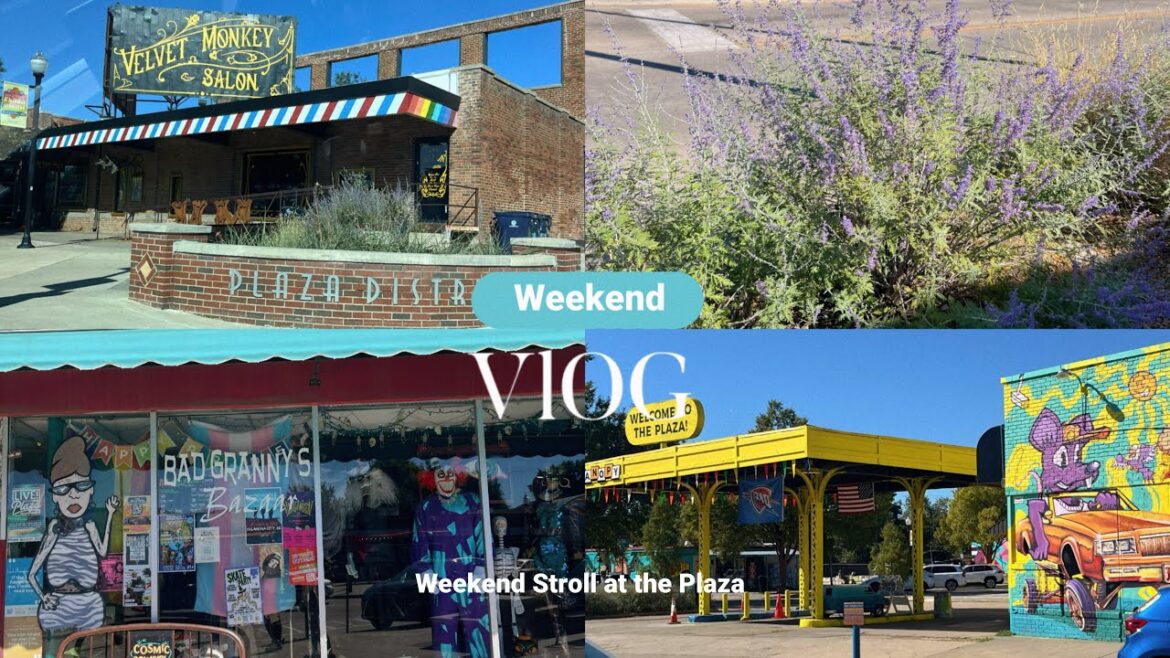 Weekend Stroll at the Plaza