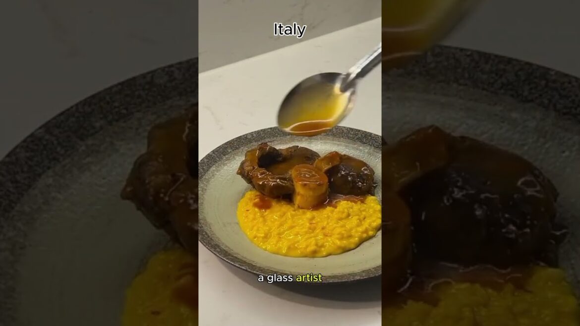 This Italian Dish Costs More Than Gold! #risotto  #italianfood  #foodhistory  #luxuryfood