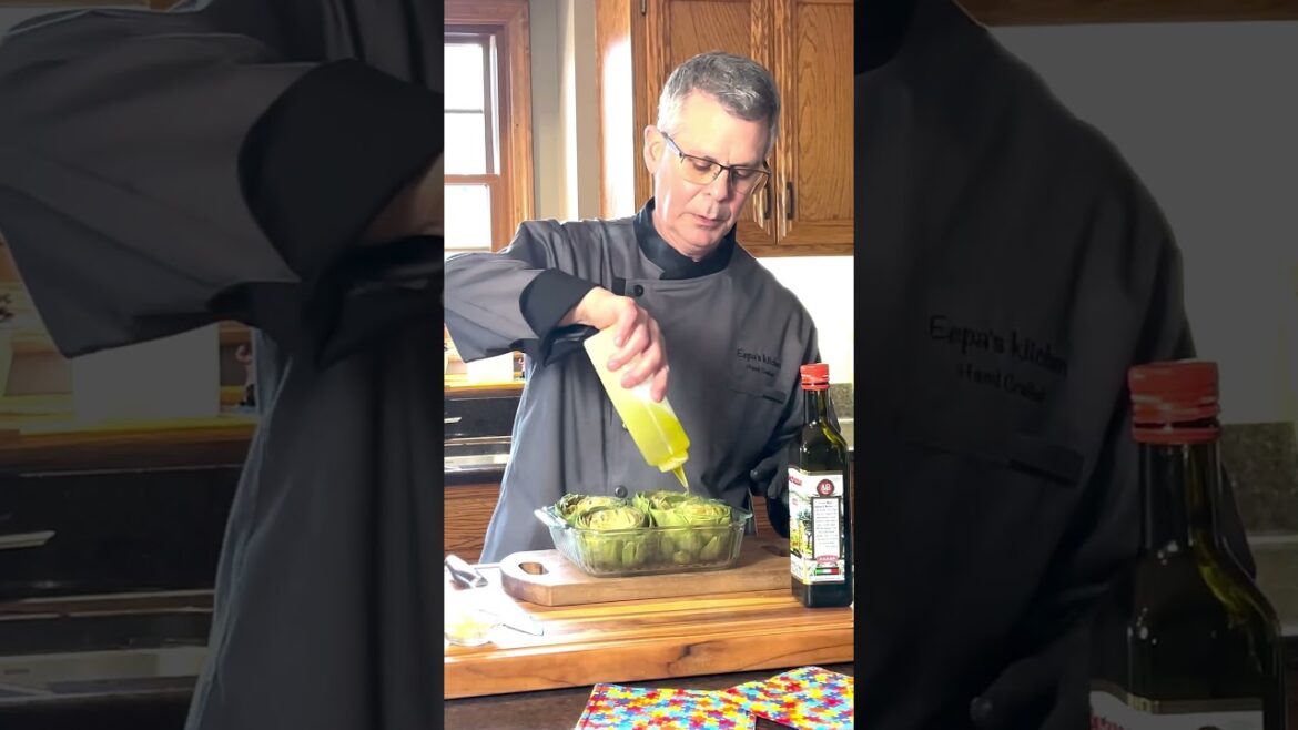 Easy Stuffed Artichokes #eepaskitchen #easyrecipes #appetizer #artichoke #stuffed