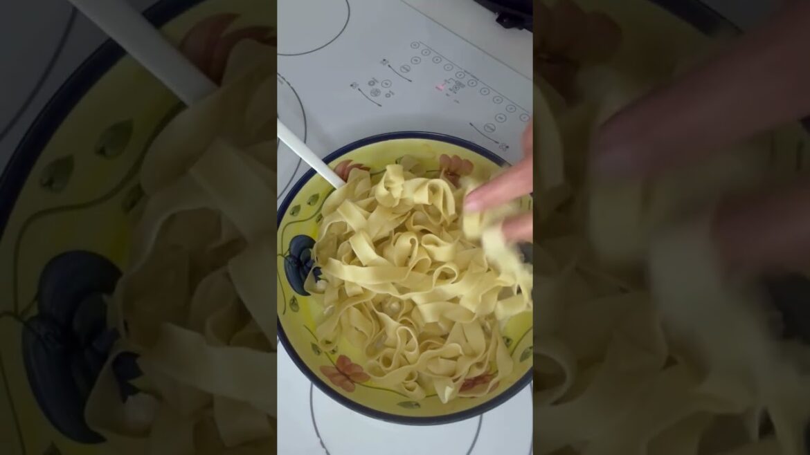 ARTICHOKE LEMON RICOTTA CREME PAPPARDELLE RECIPE  #food #nocookingrecipes #recipe #foodie #pasta