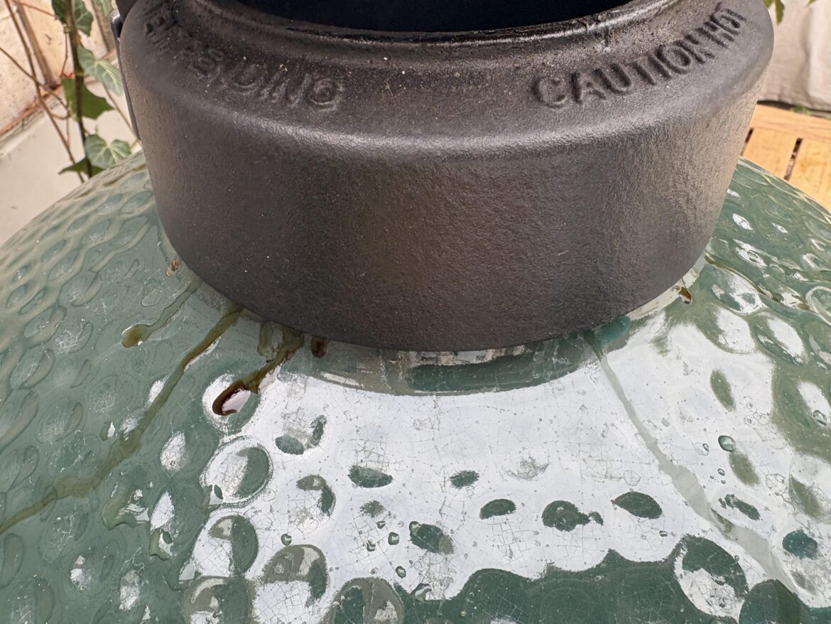 BGE leaks out of the chimney?