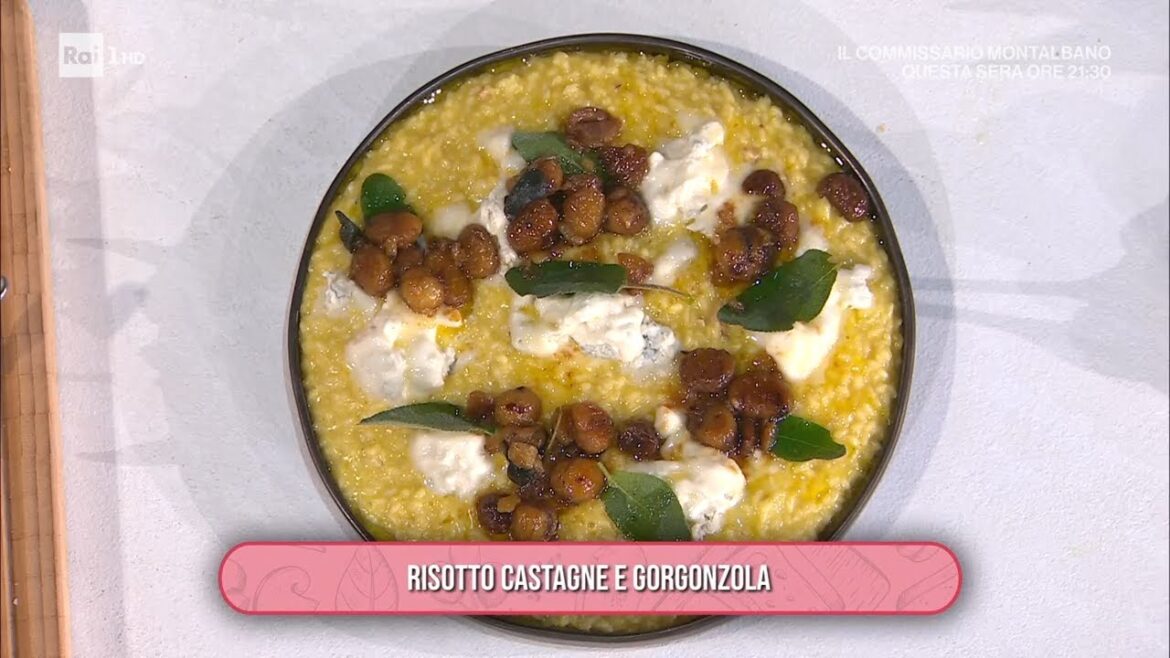 Risotto castagne e gorgonzola - È sempre mezzogiorno 21/10/2025