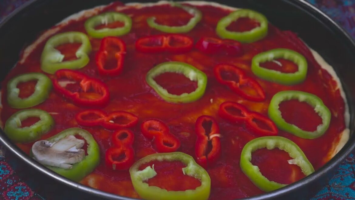 Village-Style Pizza: Chicken and Pineapple Baked in the Oven