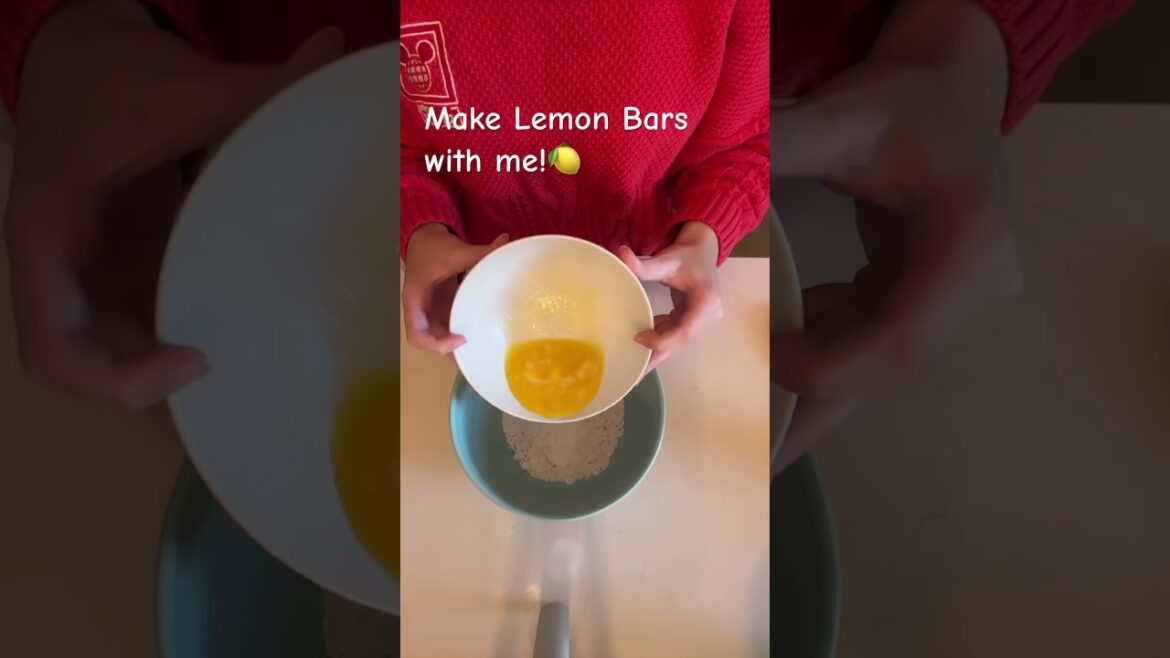 Lemon bars!!!! QOTD: What are you doing for Halloween? #baking #fypシ #shorts #foryou #lemonbars