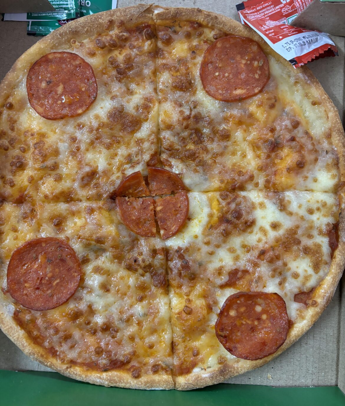 Where’s the damn pepperoni!?