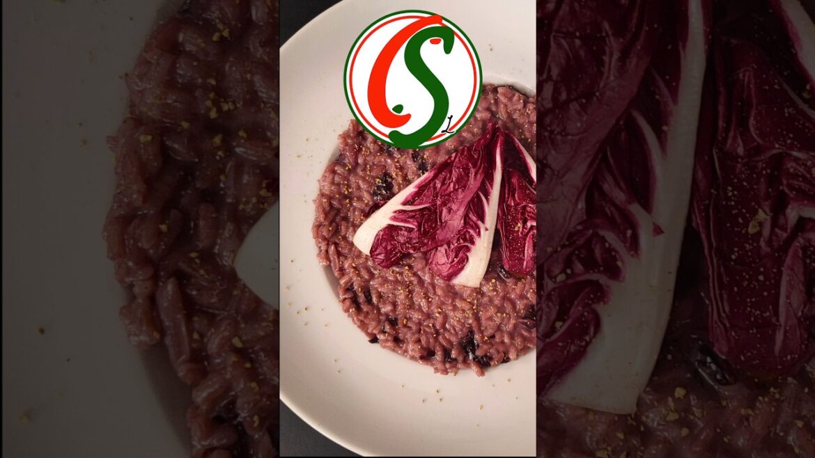 Radicchio Risotto: Creamy and Intense with Few Ingredients!