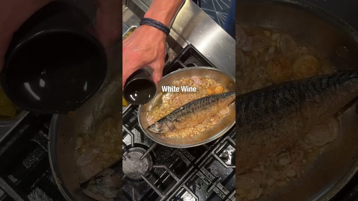 Chef Chris Cosentino Makes Venetian Mackerel in Saor | Hestan Oval Fish Pan